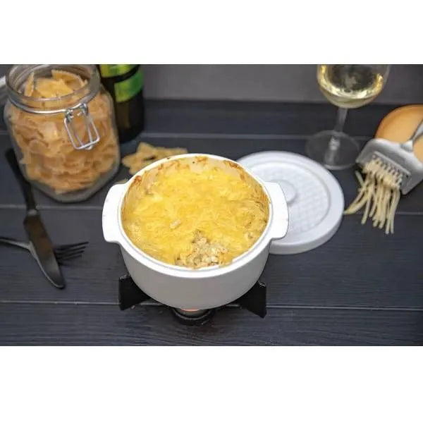 Cheese Baker, Ceramic with Cast iron base