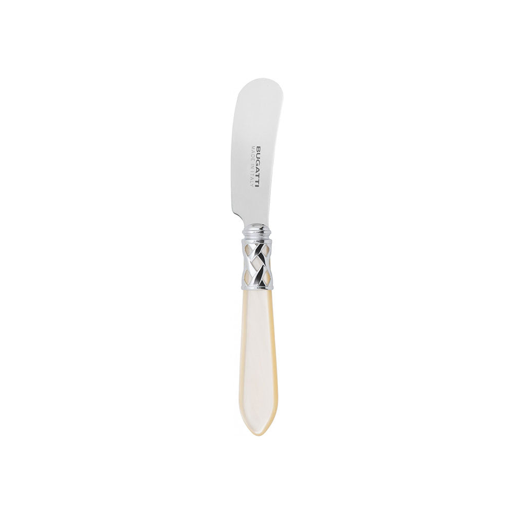 Bugatti Aladdin Chromed Ring Spreader Knife, Ivory