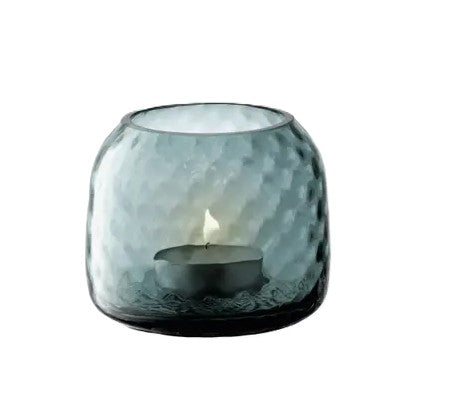 Dapple Tealight Holder Water Blue