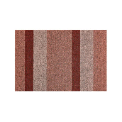 Bold Stripe Shag Utility Mat, Peach