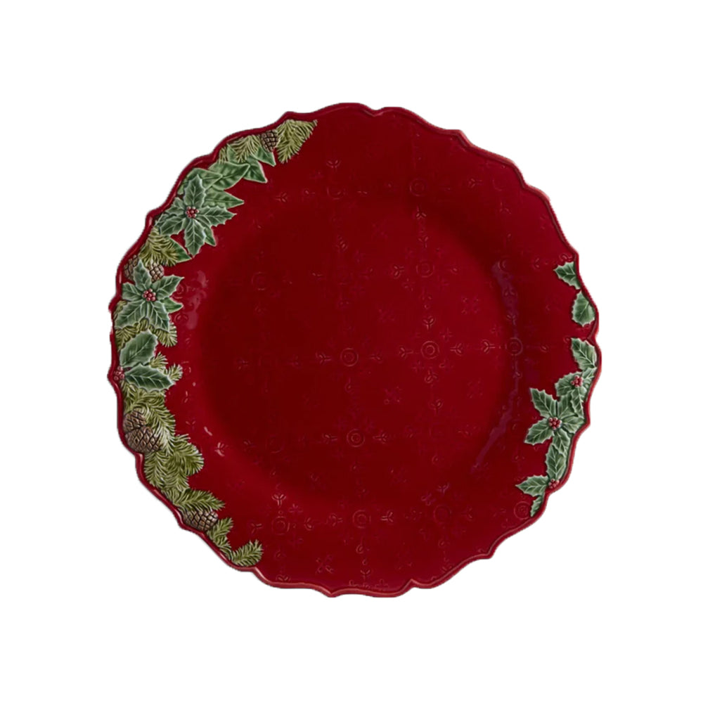Bordallo Pinheiro Christmas Garland Charger Plate