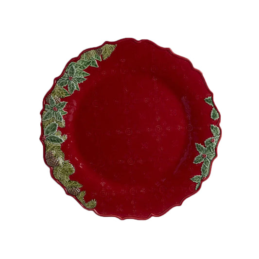 Bordallo Pinheiro Christmas Garland Charger Plate
