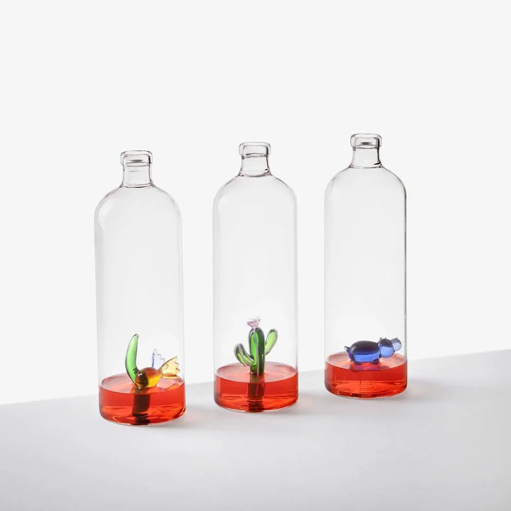 Bottle with Fish and Seagrass