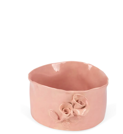 Flower Crafted Salad Bowl