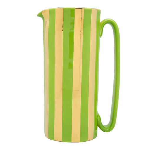 Serlio Mercante Gold 24K & Green Carafe