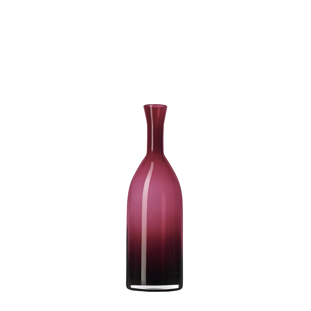 Ruby-Red Decorative Bottle