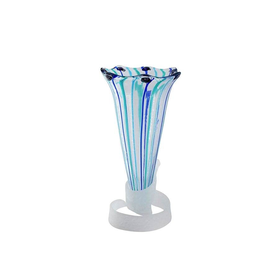 Two Piece Glass Vase