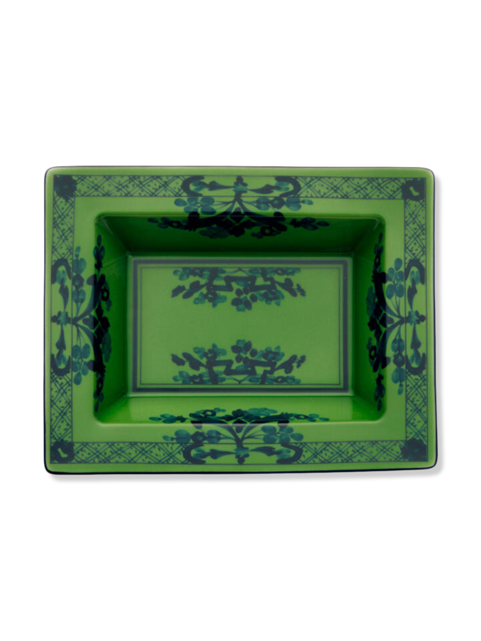 Oriente Italy Malachite Rectangular Vide Poche