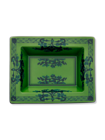 Oriente Italy Malachite Rectangular Vide Poche