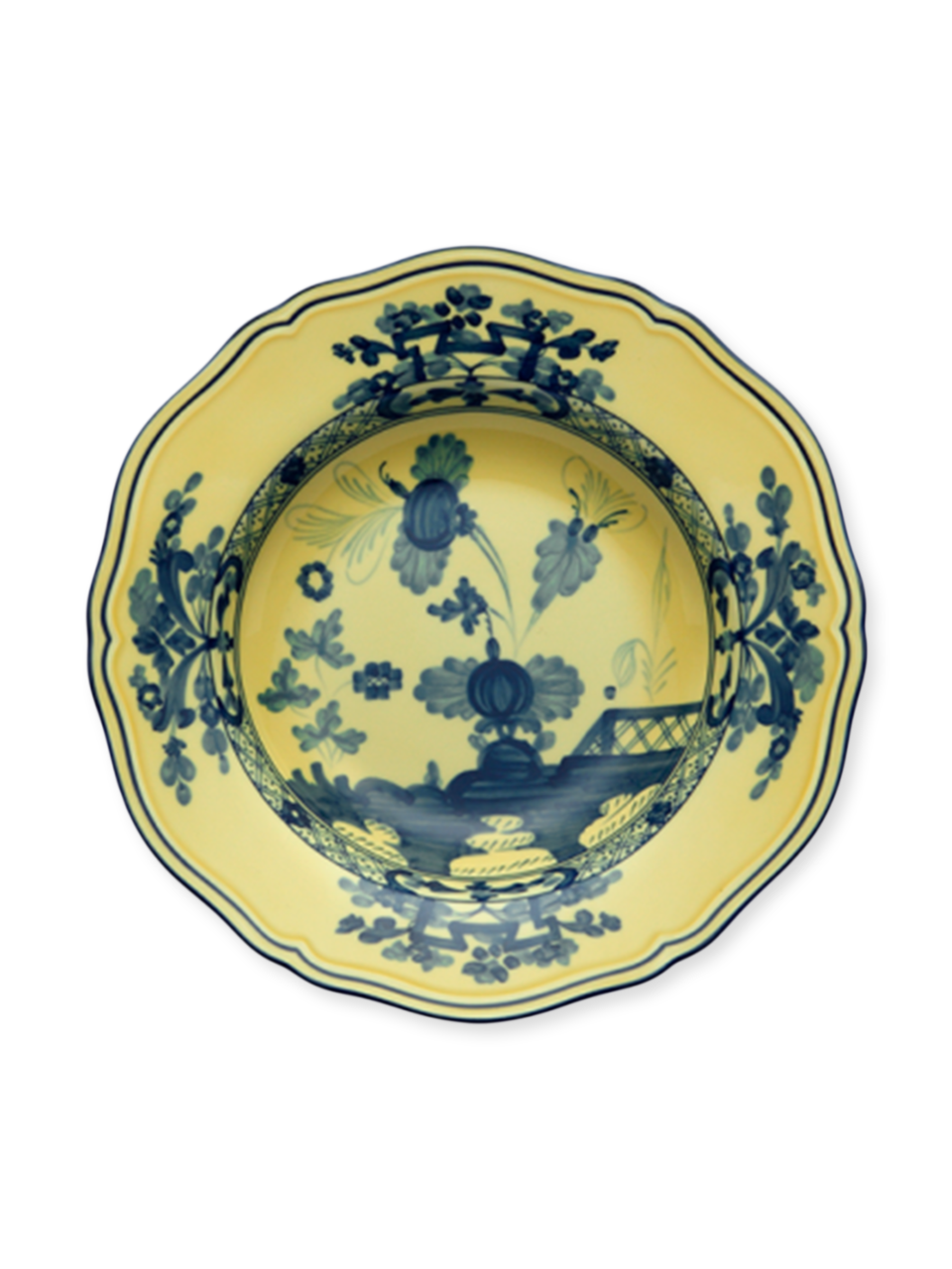 Oriente Italiano Citrino Soup Plate