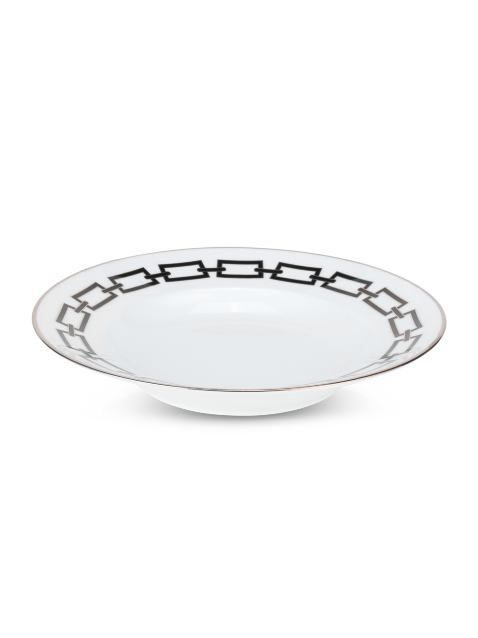 Catene Nero Soup Plate