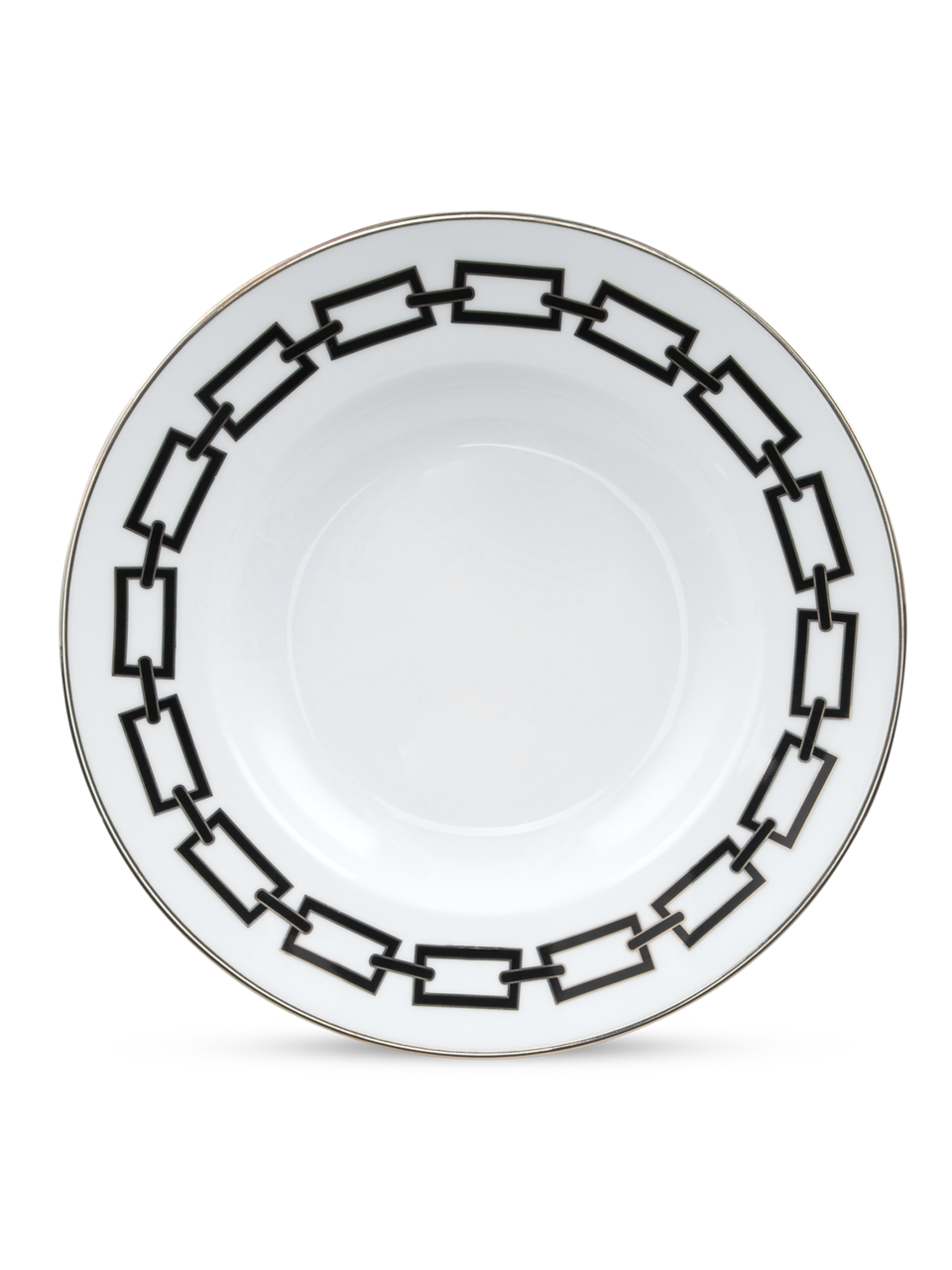 Catene Nero Soup Plate