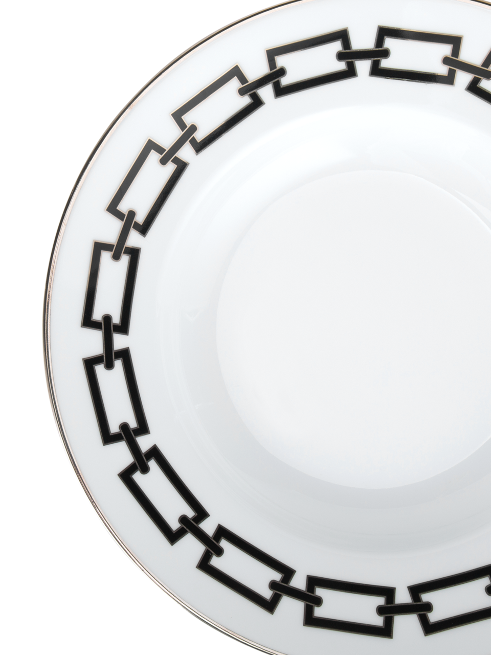 Catene Nero Soup Plate