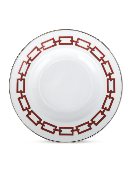 Catene Scarlatto Soup Plate