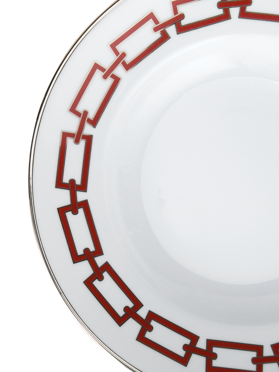 Catene Scarlatto Soup Plate