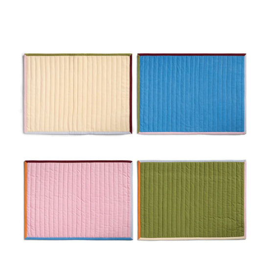 Cotton Placemat Stitch  Set Of 4