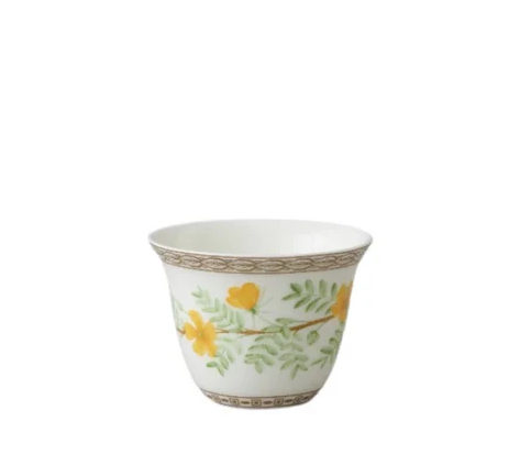Gahwa Cups 6pcs Set - National UAE Flower