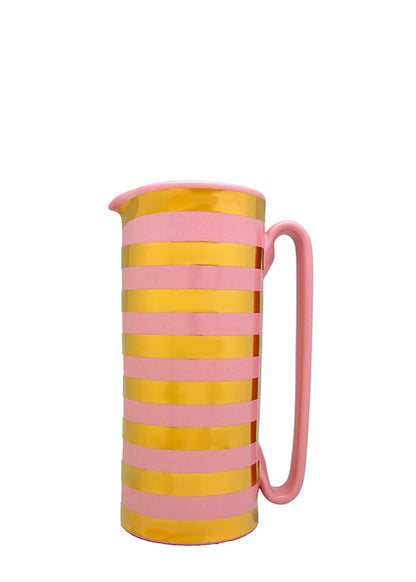 Serlio Gondoliere Gold & Pink Pitcher