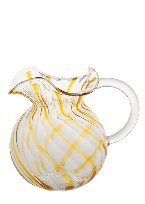 Torcello Yellow Torchon Pitcher