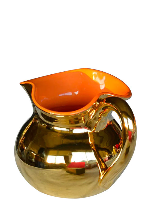 Torcello Gold & Orange Pitcher