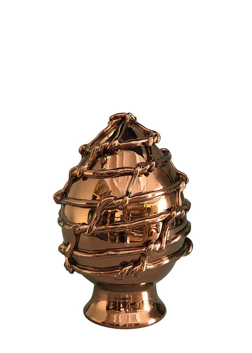 Tiricci Sicilian Pinecone in Bronze Terracotta