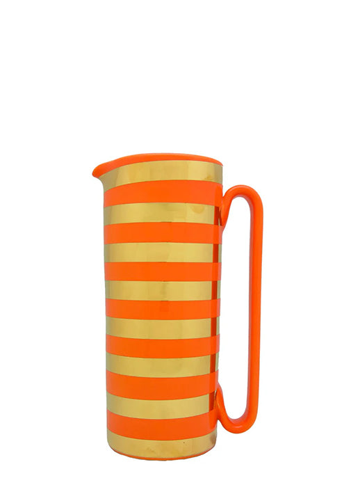 Serlio Gondoliere Gold & Orange Pitcher