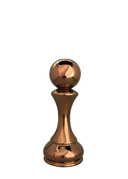 Pedone Bronze Pawn Flower Vase