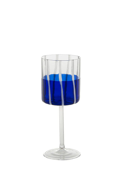 Mezzo & Mezzo Blue Goblet