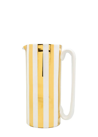 Serlio Mercante Gold 24K & White Carafe
