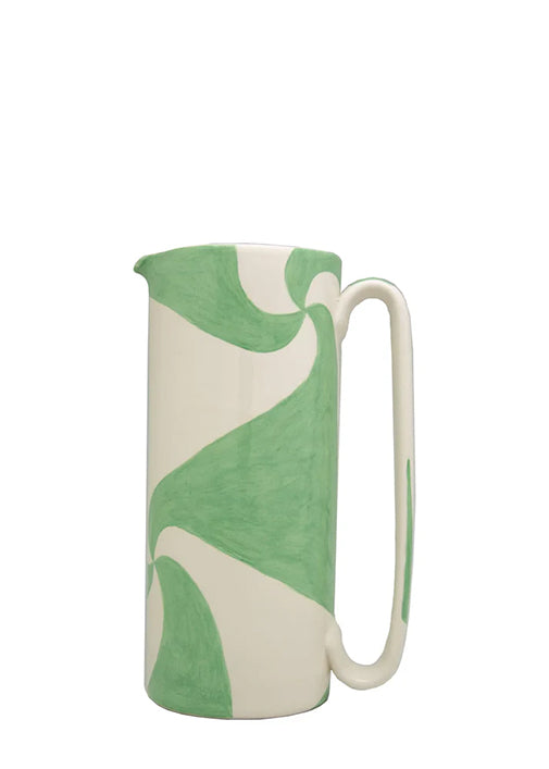 Serlio Green Atellani Ceramic Carafe