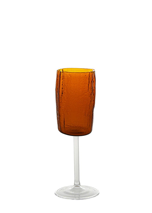 Corteccia Amber Goblet