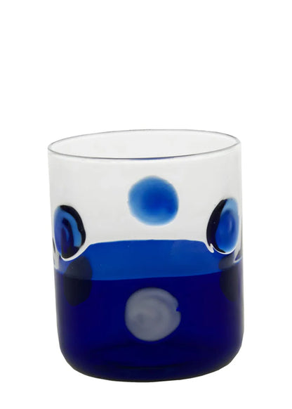 Mezzo & Mezzo Bolle Blue Glass