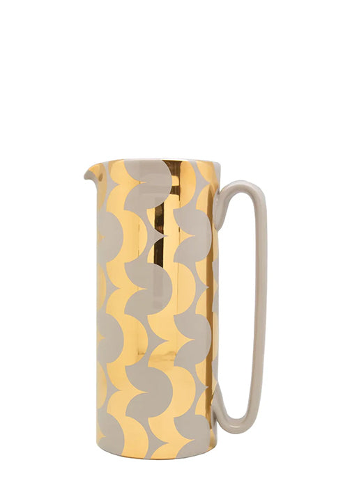 Serlio Cicappa Gold 24K & Gray Carafe