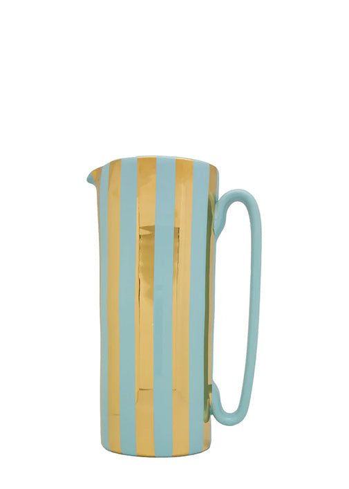 Serlio Mercante Gold 24K & Blue Carafe