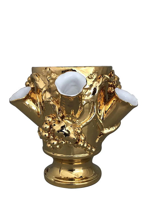 Anghiari Gold Vase