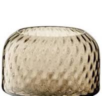 Dapple Vase  Earth Brown