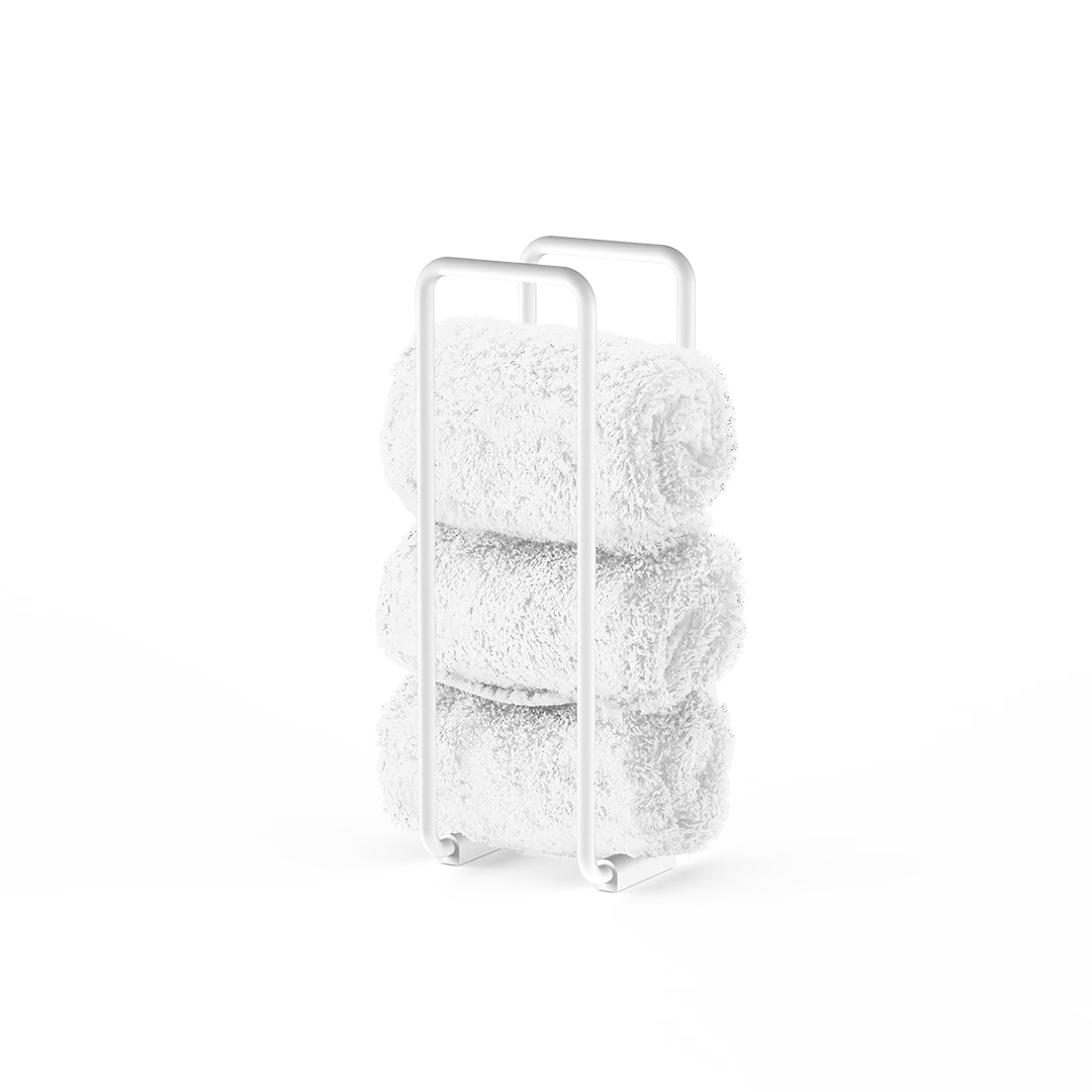 Guest towel rack