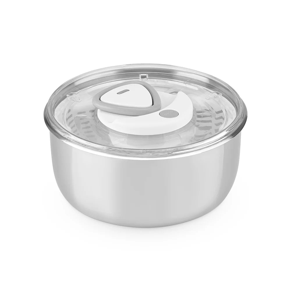 Easy Spin 2 Stainless Steel Salad Spinner