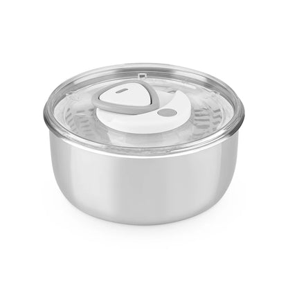 Easy Spin 2 Stainless Steel Salad Spinner