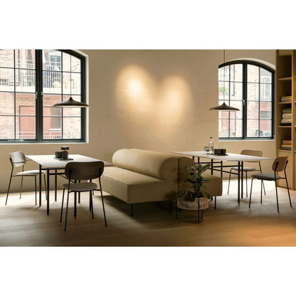 Eave Dining Sofa, Open Section