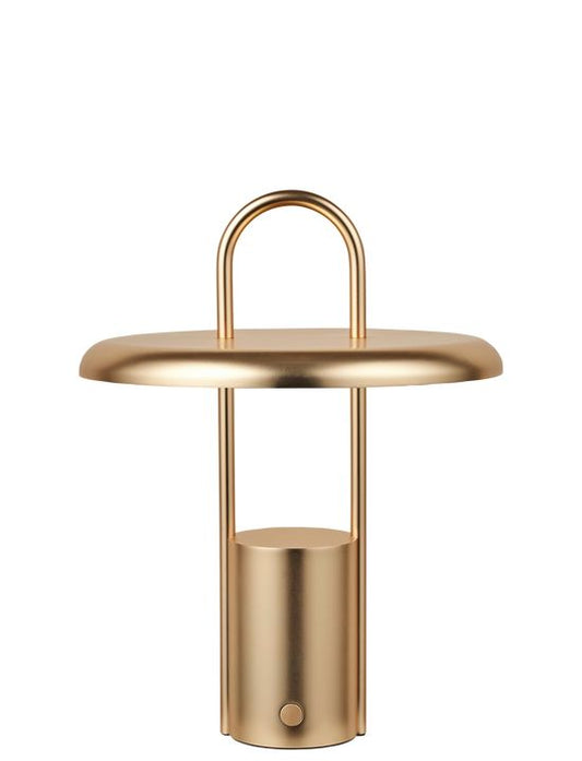 Pier portable LED lamp brass