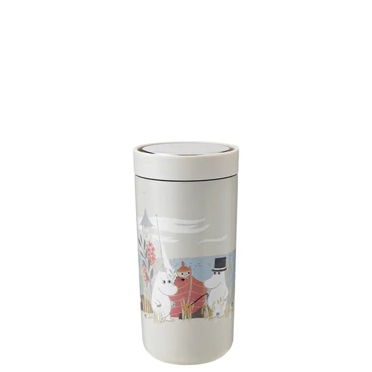 To-Go Click vacuum insulated Cup, 0.4 l. -  Soft Sand - Moomin
