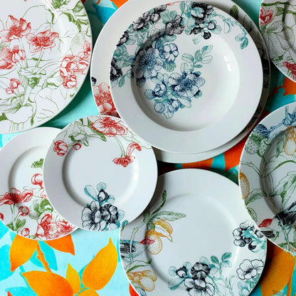 Landscape N°1 Set of 13 Decorative Plates