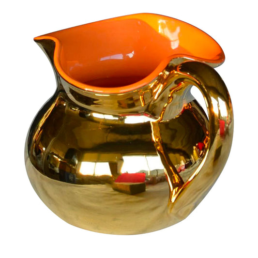Torcello Gold & Orange Pitcher