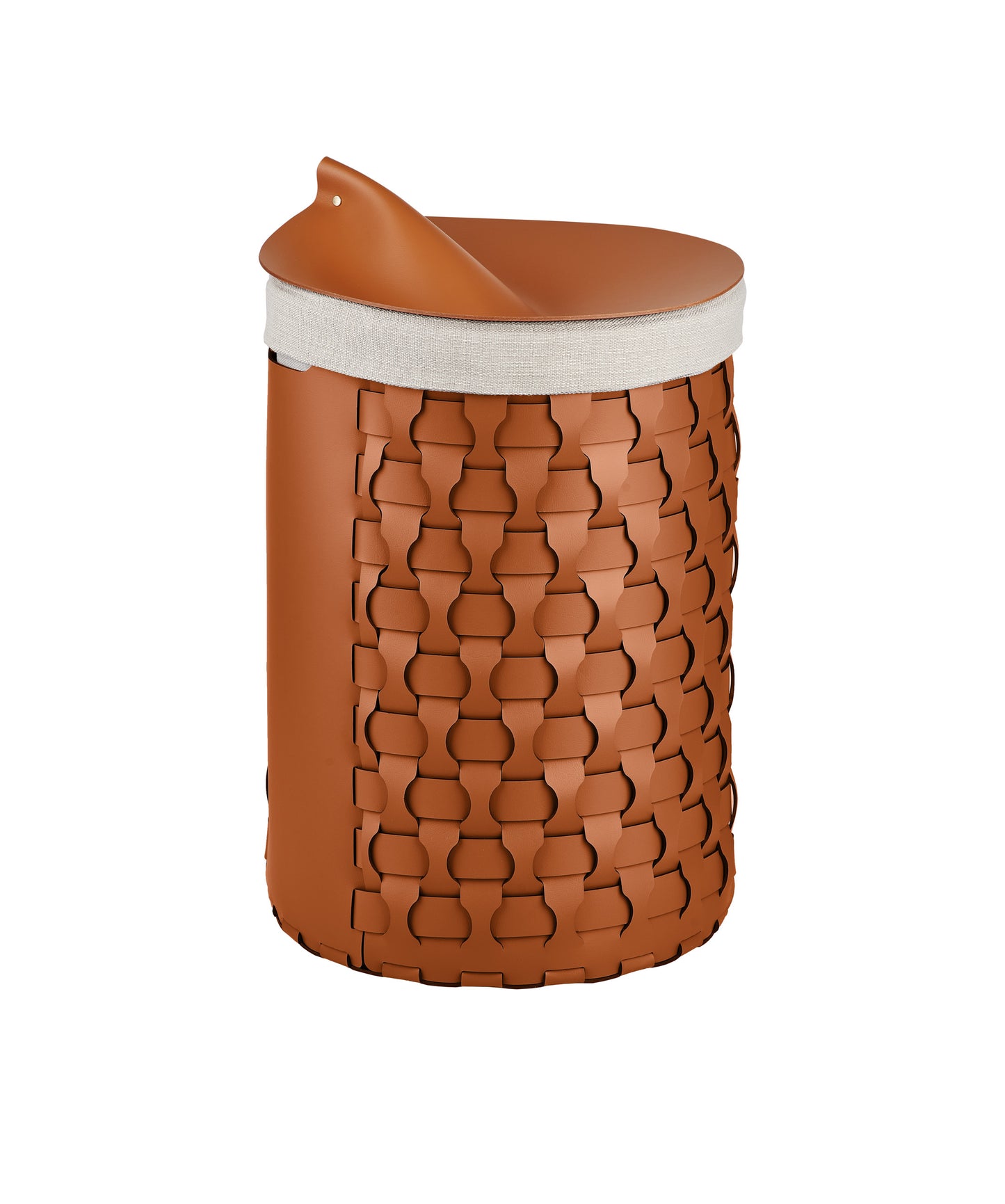 Lid for round basket