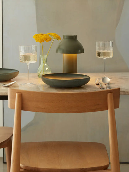 Wicker Wine Glass