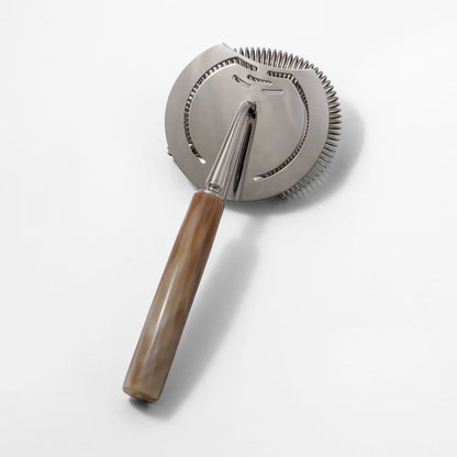 Bar Strainer in Natural Horn