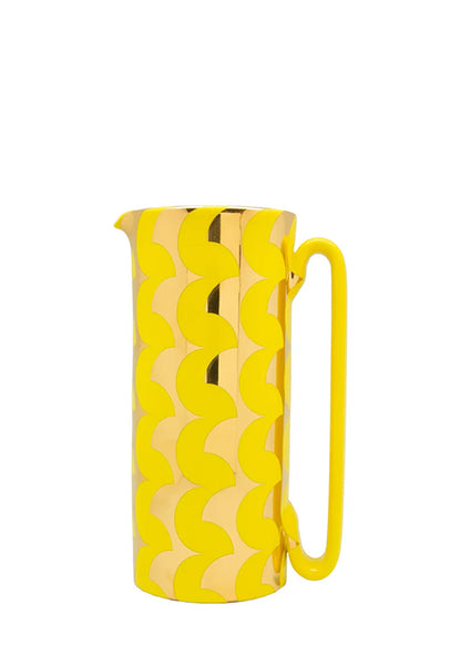 Serlio ZigZag Gold 24K & Yellow Carafe