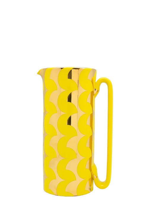 Serlio ZigZag Gold 24K & Yellow Carafe