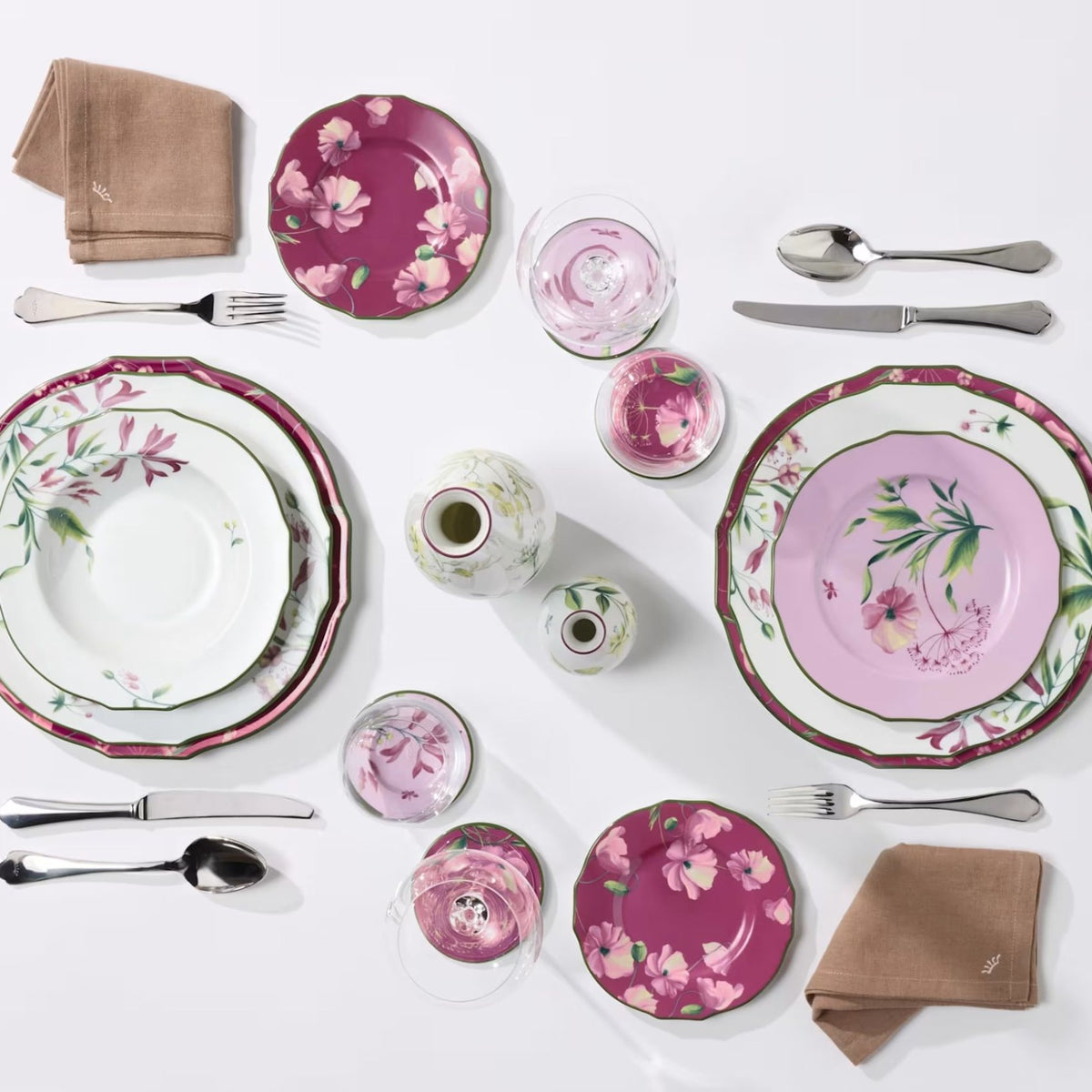 Florenza Malva Set 2 Bread Plates